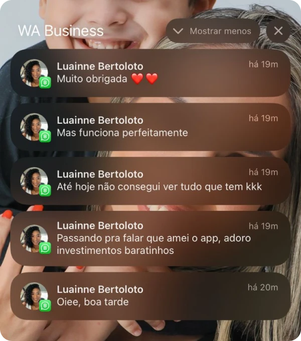 Depoimento de cliente