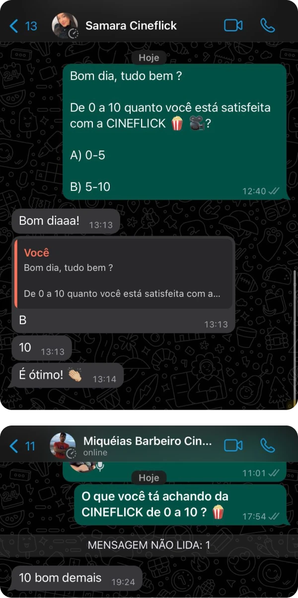 Depoimento de cliente